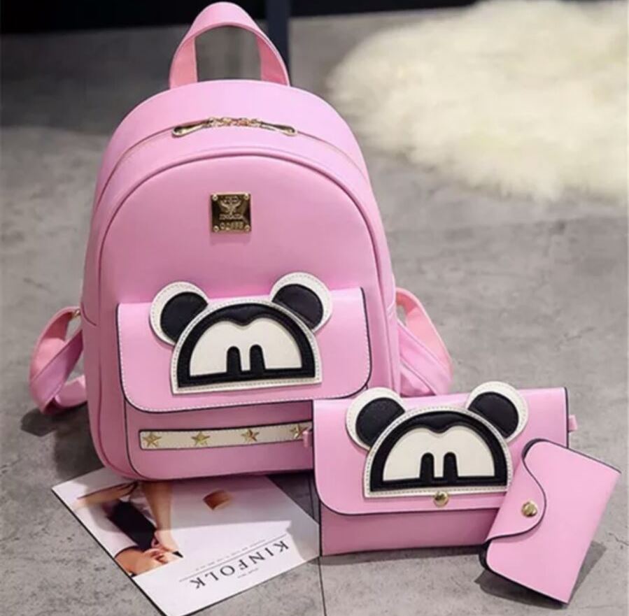 Rucsac dama roz 3 in 1 Vyka